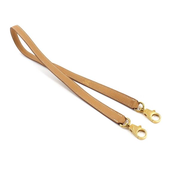 HERMES Shoulder Strap Couchevel Natural Brown Accessory - Picture 2 of 7